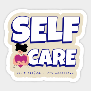 Self Care Sticker